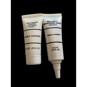 Merle Norman Brilliant-C Brightening Serum & AHA Intensive Complex 5ml 0.2 Fl Oz